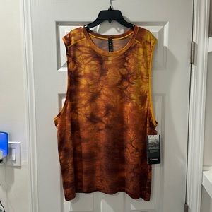 RARE TO DYE FOR COLLAB Lululemon Men’s Size XL Metal Vent Tech Sleeveless Tank
